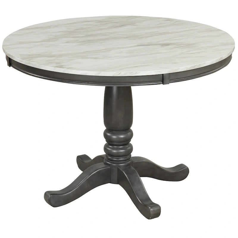 Ensemble table et 4 chaises de salle à manger, 5 pièces