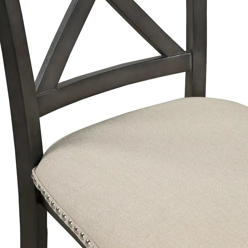Ensemble table et 4 chaises de salle à manger, 5 pièces