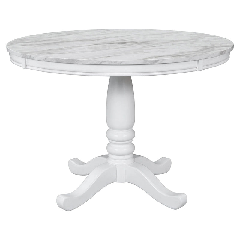 Ensemble table et 4 chaises de salle à manger, 5 pièces