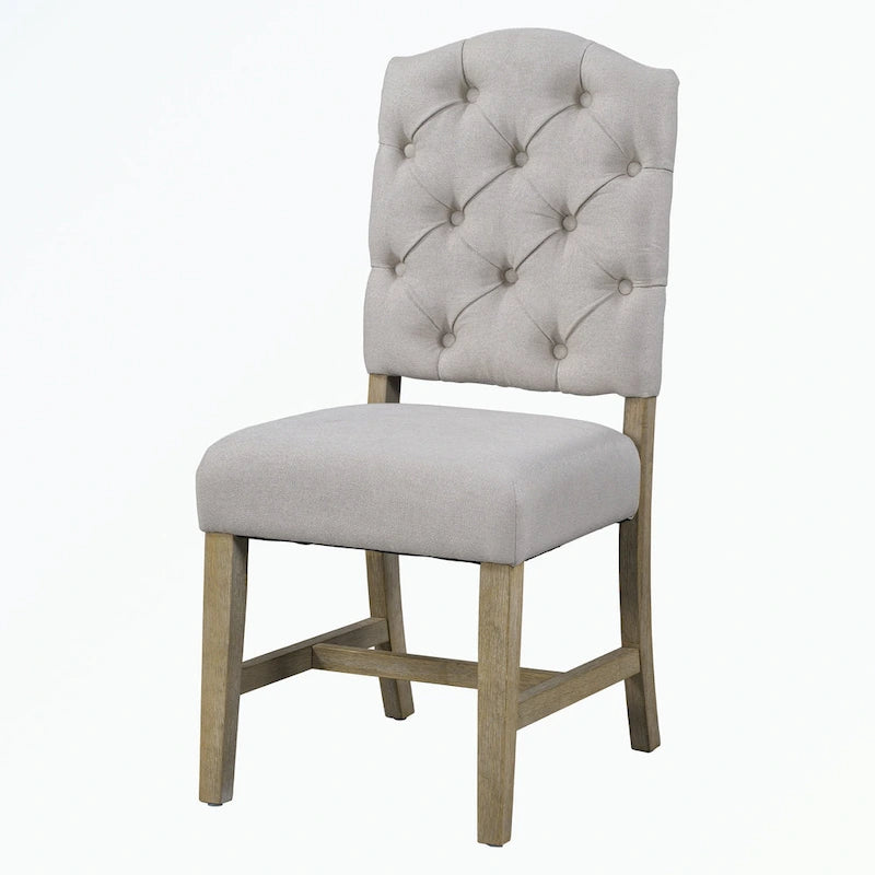 Ensemble table à manger avec table extensible et 4 chaises rembourrées