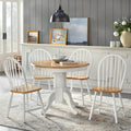 Ensemble de salle à manger 5 pièces en bois massif Lancaster par Simple Living