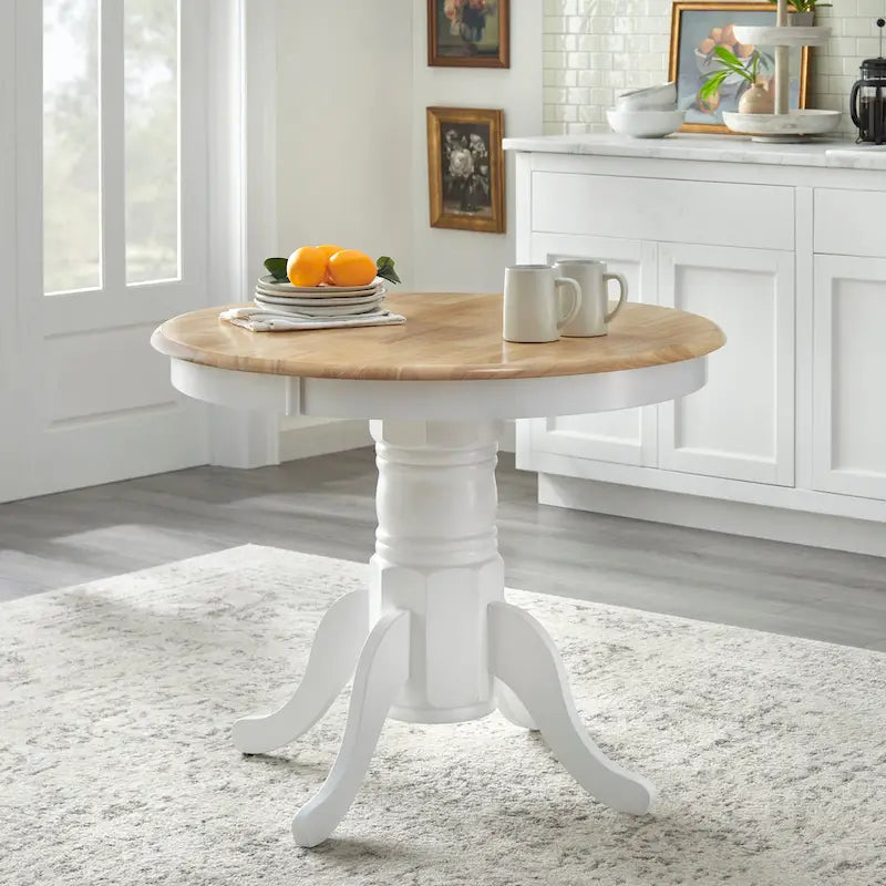 Ensemble de salle à manger 5 pièces en bois massif Lancaster par Simple Living