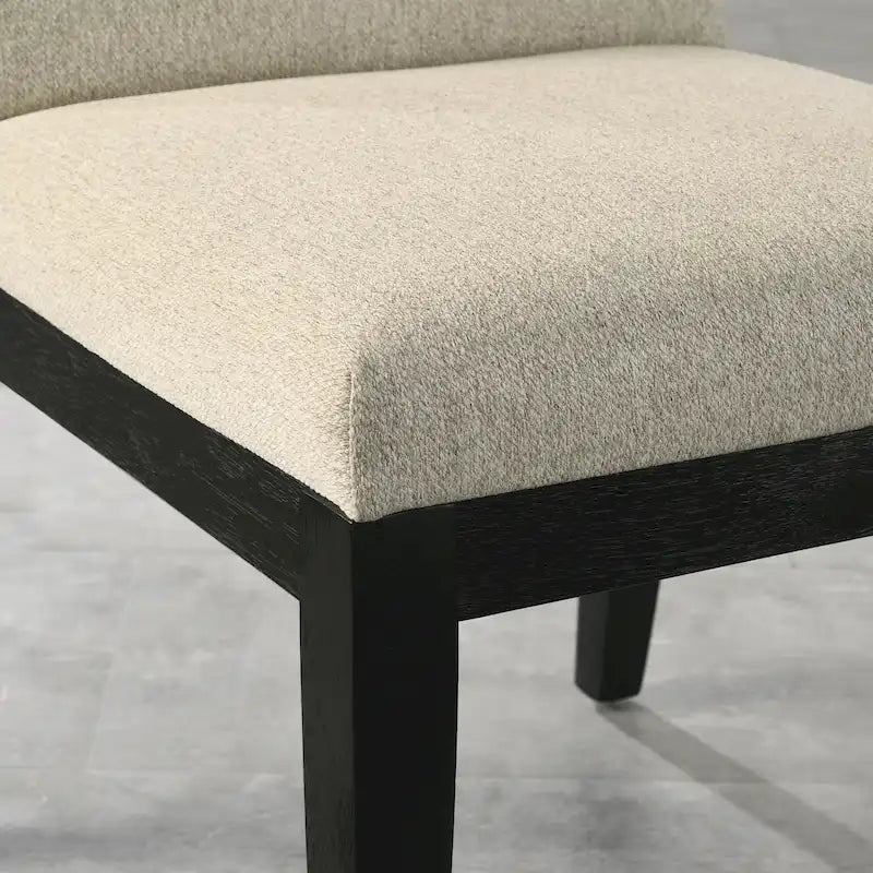 Ensemble de salle à manger contemporain Rocco de Roundhill Furniture, table ronde à pied central avec 4 chaises