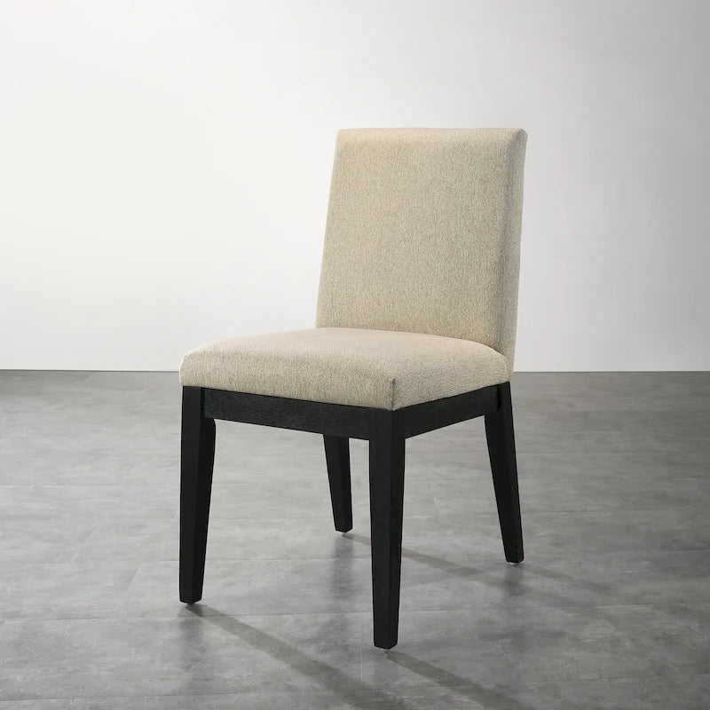 Ensemble de salle à manger contemporain Rocco de Roundhill Furniture, table ronde à pied central avec 4 chaises