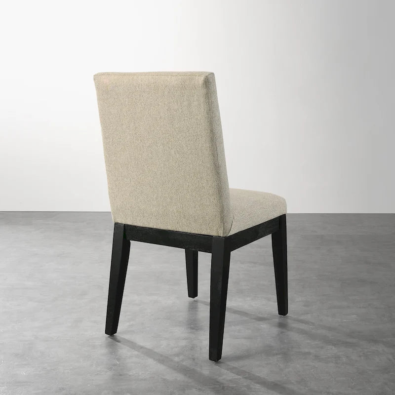 Ensemble de salle à manger contemporain Rocco de Roundhill Furniture, table ronde à pied central avec 4 chaises