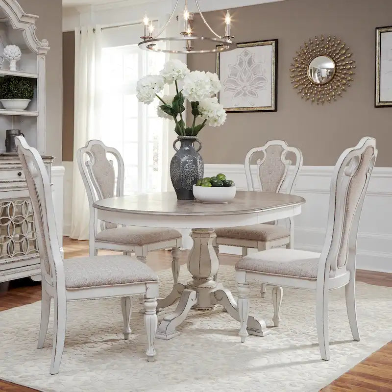 Ensemble de table à piédestal 5 pièces Magnolia Manor Opt