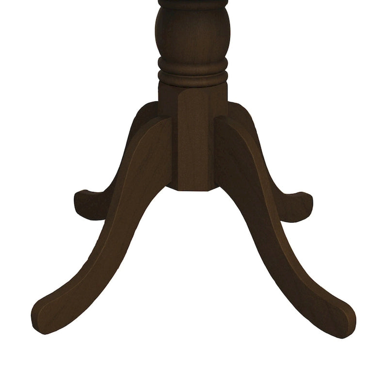 Ensemble de salle à manger en bois rustique 5 pièces CraftPorch