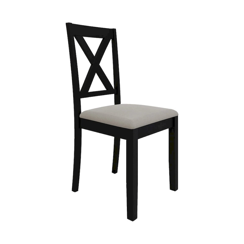 Ensemble de salle à manger en bois rustique 5 pièces CraftPorch