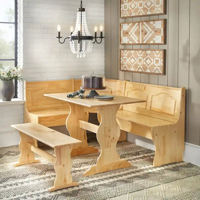 Ensemble de salle à manger 3 pièces Knox Nook Simple Living