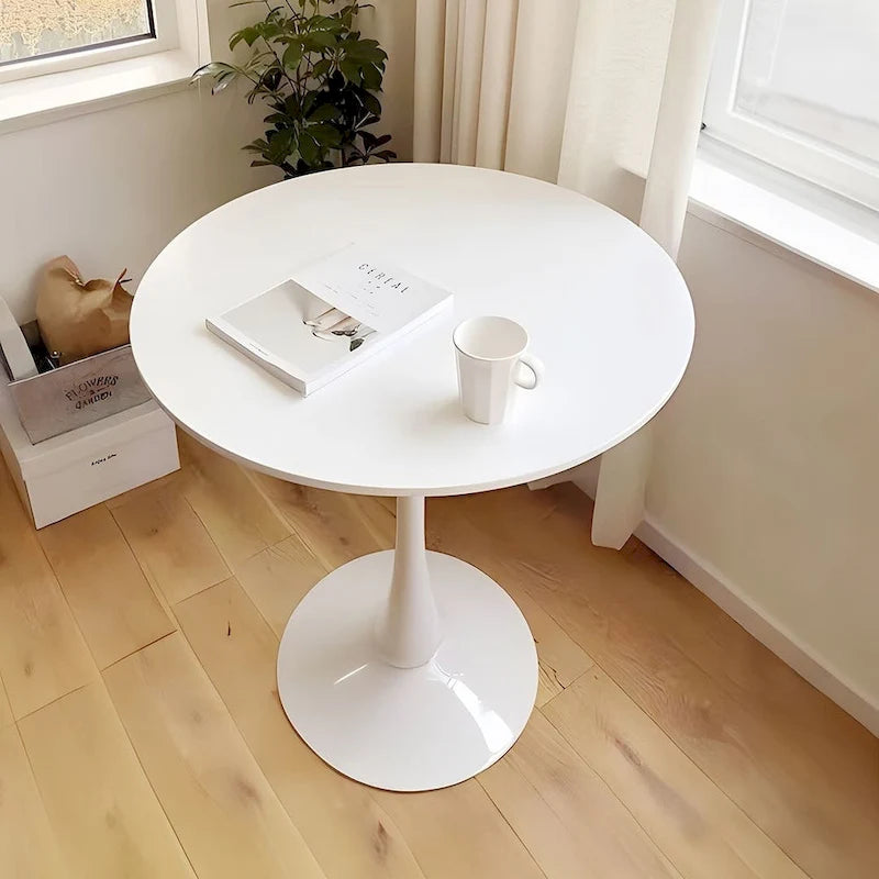 Ensemble de salle à manger 5 pièces, table ronde et 4 chaises