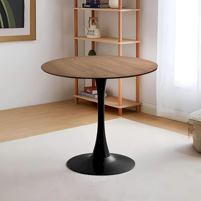 Ensemble de salle à manger 5 pièces, table ronde et 4 chaises