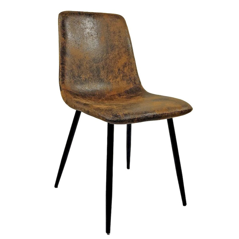 Ensemble de salle à manger 5 pièces, table ronde et 4 chaises