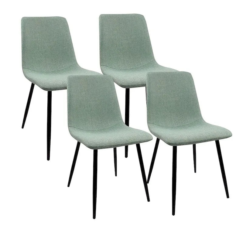 Ensemble de salle à manger 5 pièces, table ronde et 4 chaises