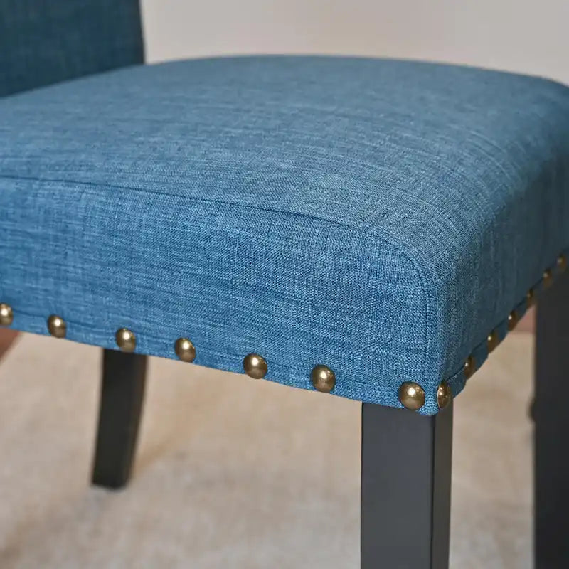 Ensemble de salle à manger Roundhill Furniture Amisos 6 pièces, table à manger à pieds épingle avec 4 chaises et banc rembourré