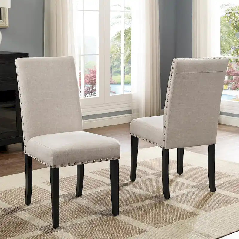 Ensemble de salle à manger Roundhill Furniture Amisos 6 pièces, table à manger à pieds épingle avec 4 chaises et banc rembourré
