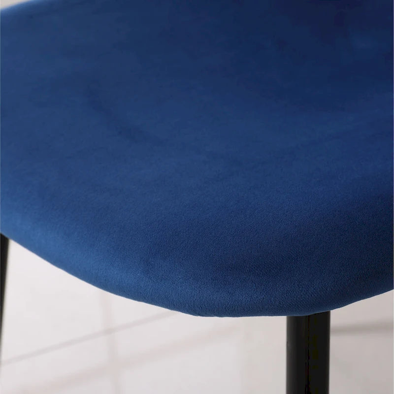 Ensemble de salle à manger contemporain 5 pièces Roundhill Furniture Lassan, table ronde blanche et 4 chaises