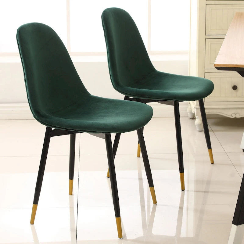 Ensemble de salle à manger contemporain 5 pièces Roundhill Furniture Lassan, table ronde blanche et 4 chaises