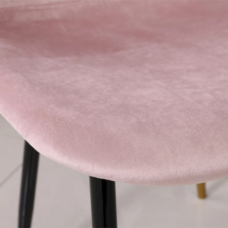 Ensemble de salle à manger contemporain 5 pièces Roundhill Furniture Lassan, table ronde blanche et 4 chaises
