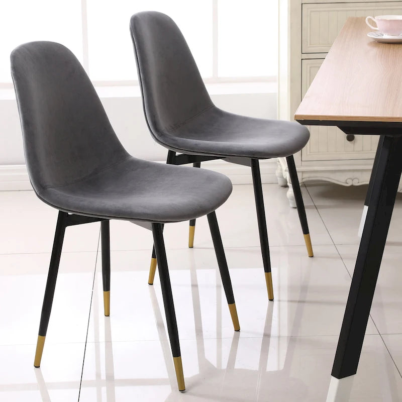 Ensemble de salle à manger contemporain 5 pièces Roundhill Furniture Lassan, table ronde blanche et 4 chaises