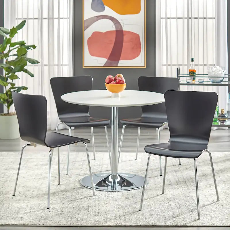 Ensemble de salle à manger 5 pièces moderne Simple Living Pisa