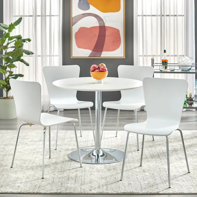 Ensemble de salle à manger 5 pièces moderne Simple Living Pisa