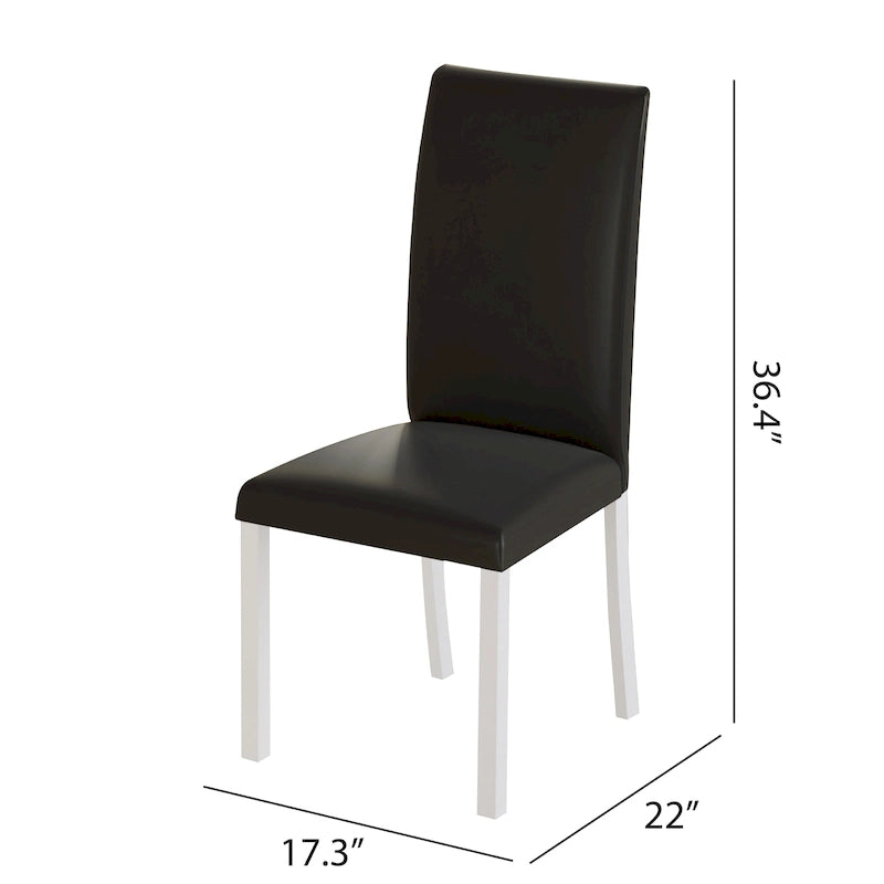 Ensemble de salle à manger moderne 7 pièces CraftPorch Classy