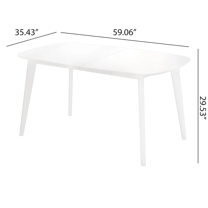 Ensemble de salle à manger moderne 7 pièces CraftPorch Classy