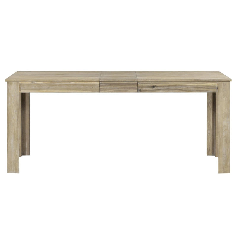 Ensemble de table à manger en bois Nestfair 7 pièces avec 6 chaises et 2 tiroirs