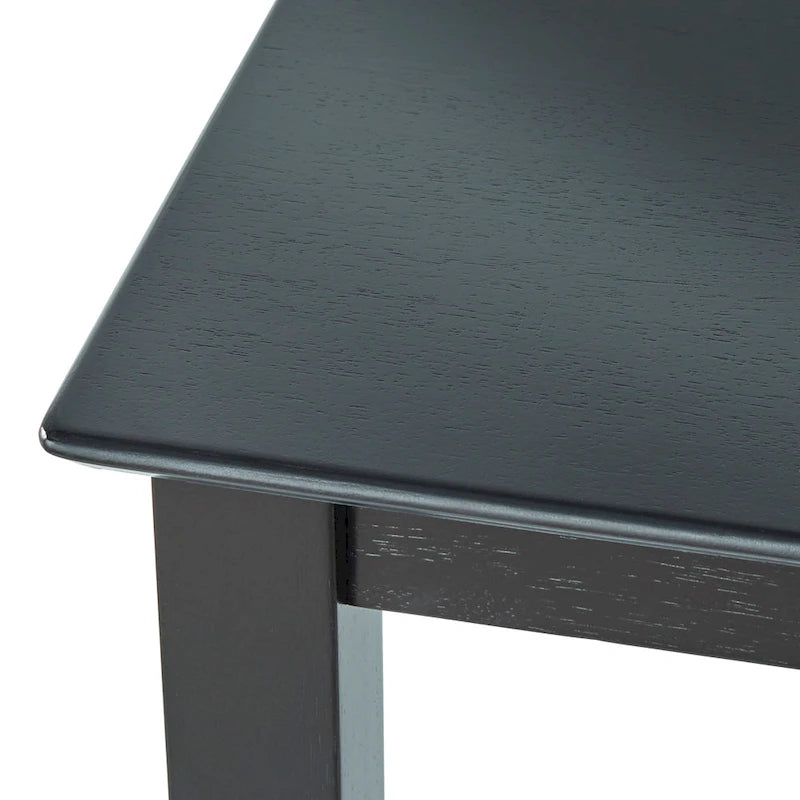 Ensemble table et chaises 5 pièces Simple Living à hauteur de comptoir avec dossier en croix