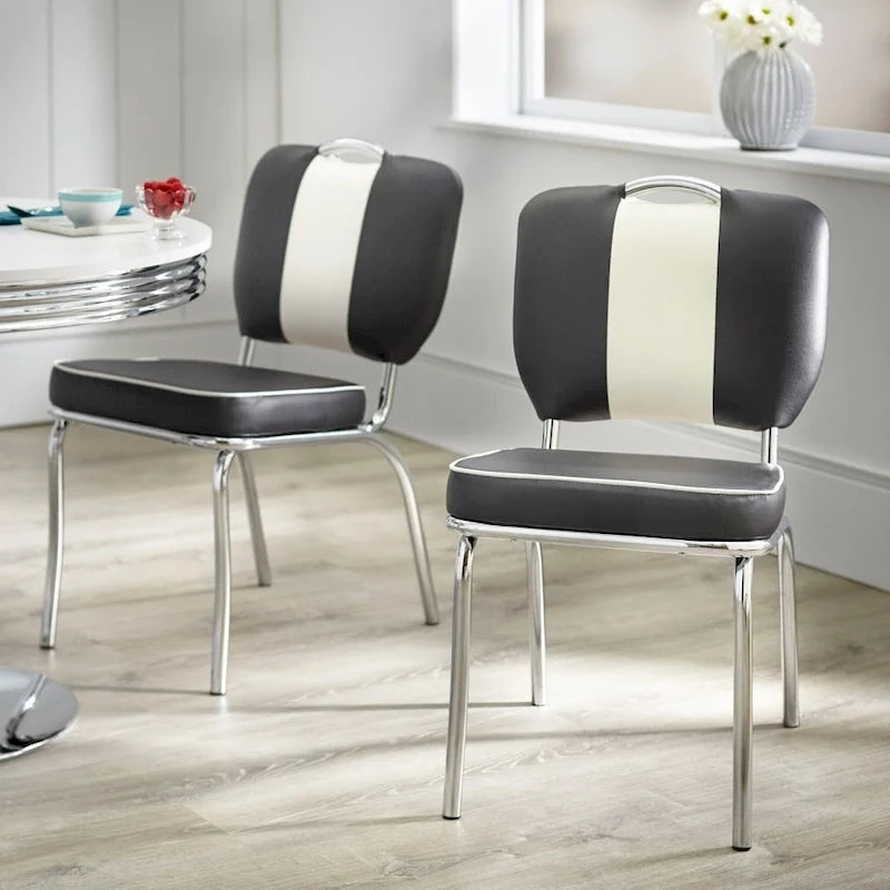 Ensemble de salle à manger rétro 5 pièces Raleigh Simple Living