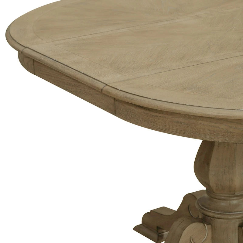 Ensemble de salle à manger 5 pièces avec table à pied central Magnolia Manor
