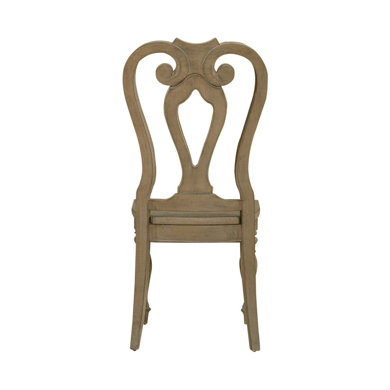 Ensemble de salle à manger 5 pièces avec table à pied central Magnolia Manor
