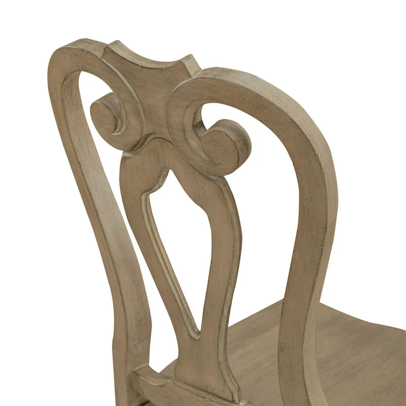 Ensemble de salle à manger 5 pièces avec table à pied central Magnolia Manor
