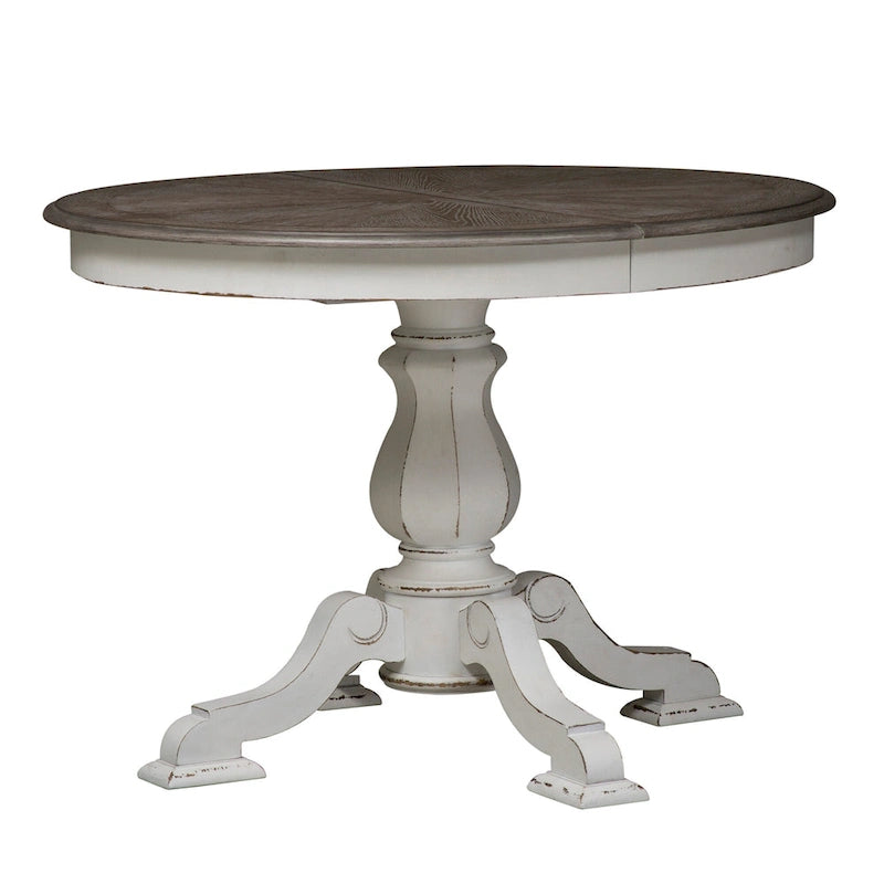 Ensemble de salle à manger 5 pièces avec table à pied central Magnolia Manor