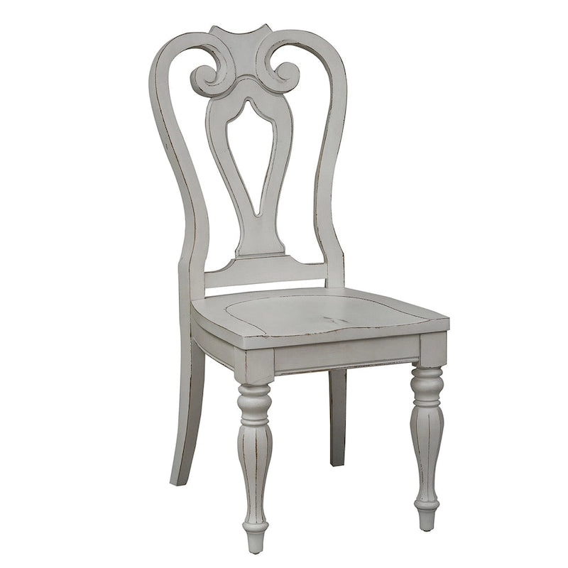 Ensemble de salle à manger 5 pièces avec table à pied central Magnolia Manor