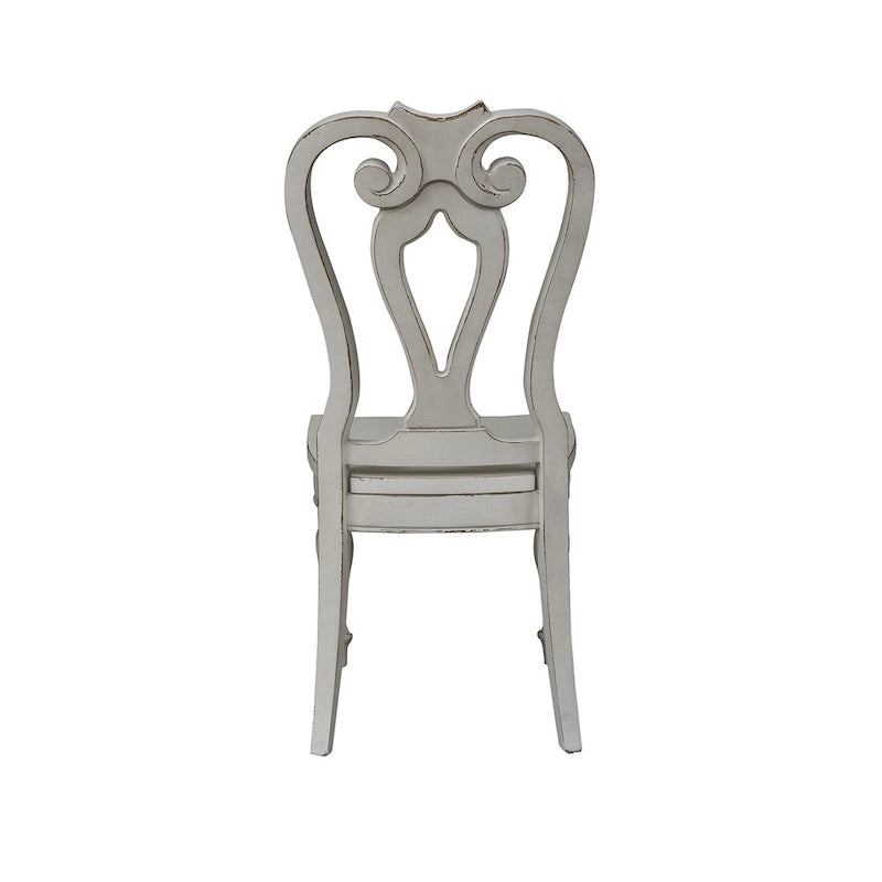 Ensemble de salle à manger 5 pièces avec table à pied central Magnolia Manor