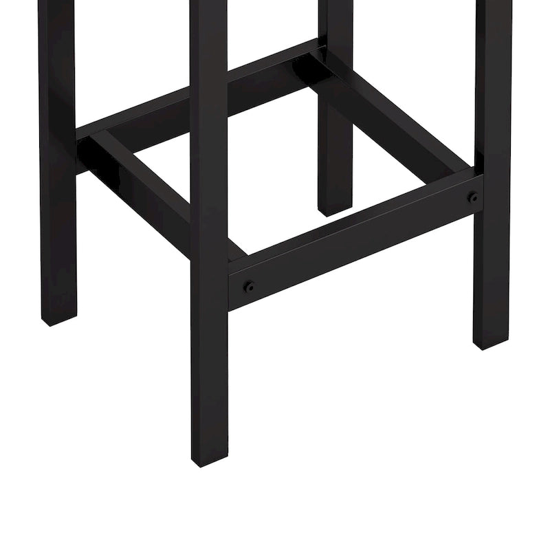 Ensemble de table à manger extra-longue hauteur comptoir
