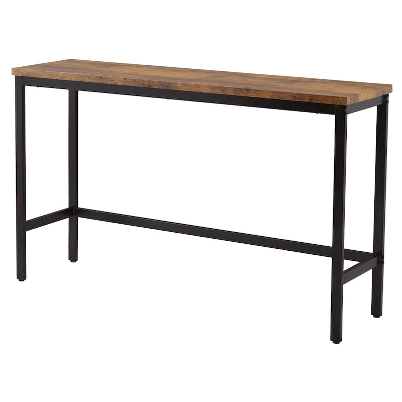 Ensemble de table à manger extra-longue hauteur comptoir