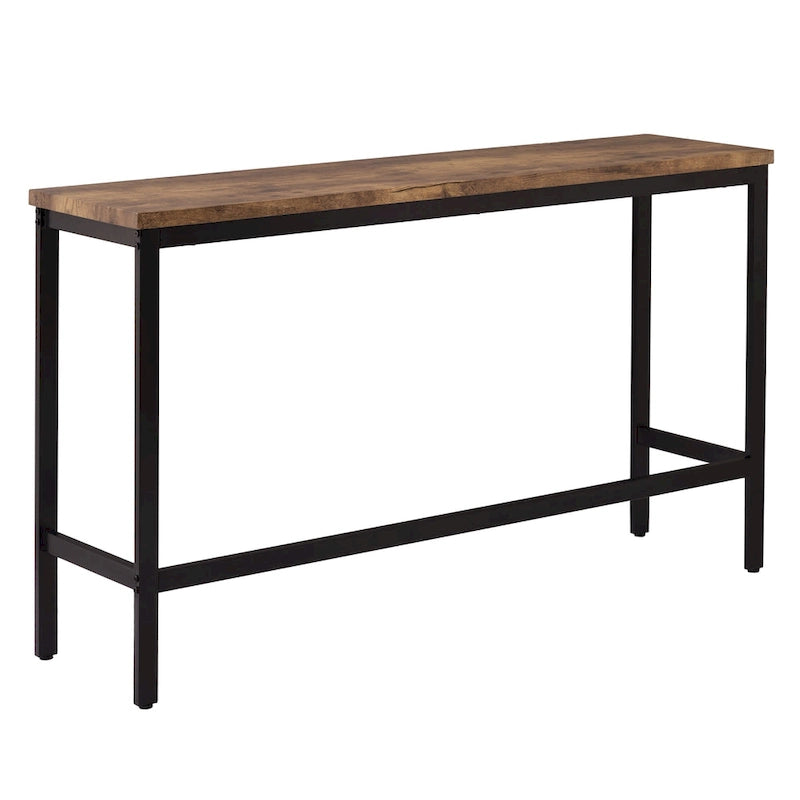 Ensemble de table à manger extra-longue hauteur comptoir