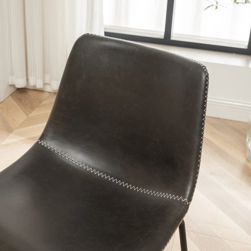 Ensemble de salle à manger rond 5 pièces Varna de Roundhill Furniture, table à manger à tréteaux avec 4 chaises