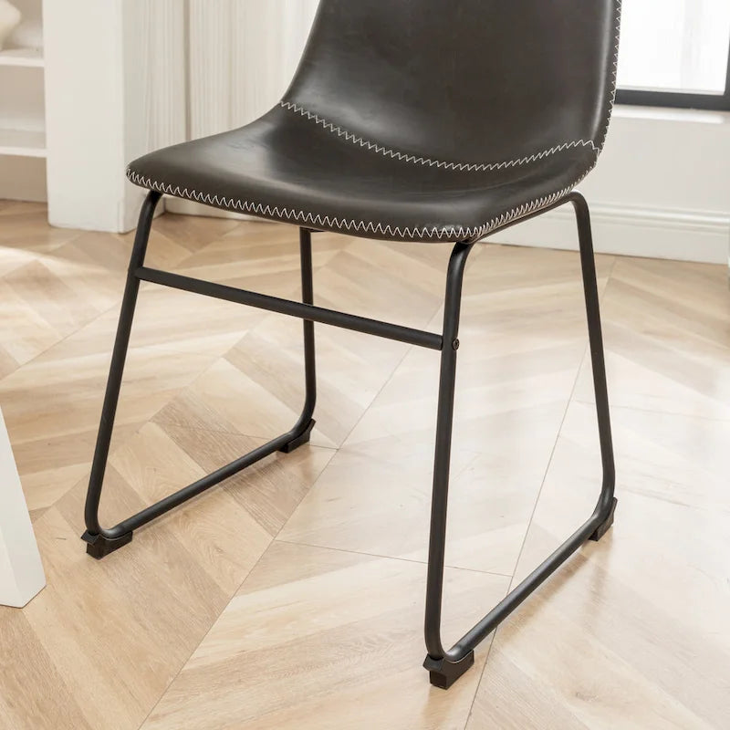 Ensemble de salle à manger rond 5 pièces Varna de Roundhill Furniture, table à manger à tréteaux avec 4 chaises