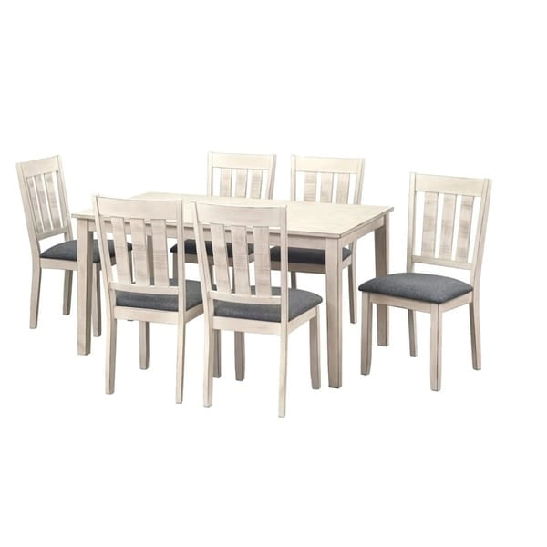 Ensemble de salle à manger en bois de grange Olin Simple Living