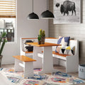 Coin repas de ferme en bois Middlecreek