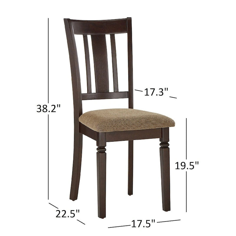 Ensemble de salle à manger Lynn Espresso Finish par iNSPIRE Q Classic
