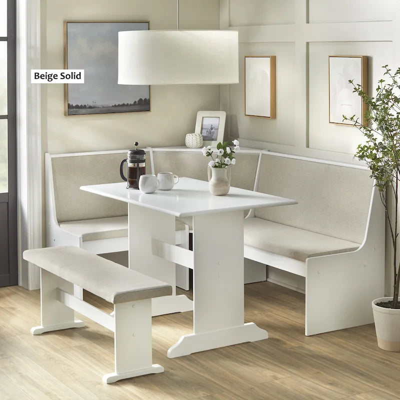 Ensemble de coin rembourré Lacey 3 pièces Simple Living