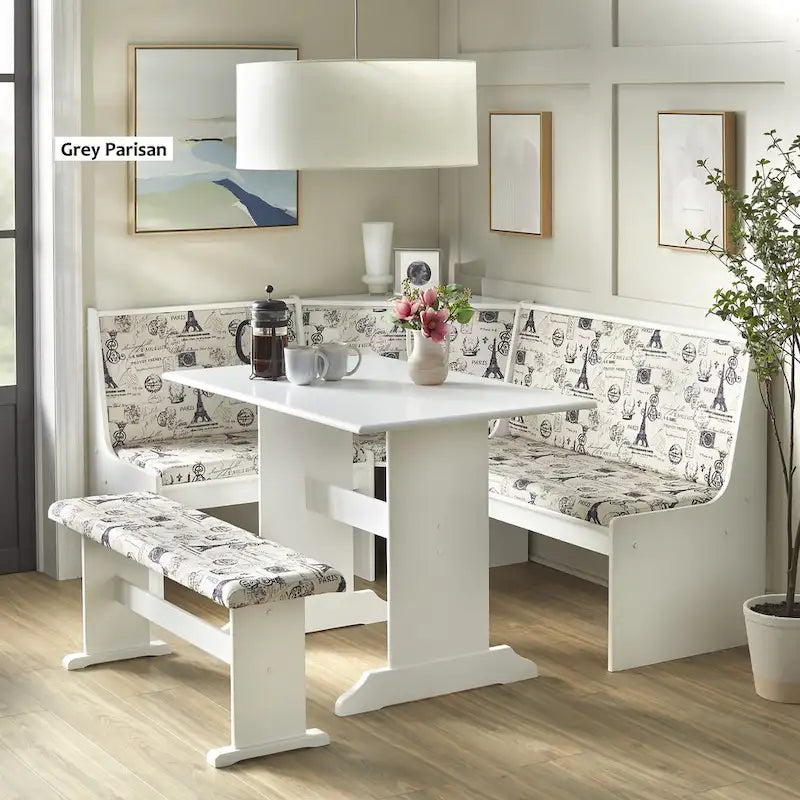 Ensemble de coin rembourré Lacey 3 pièces Simple Living