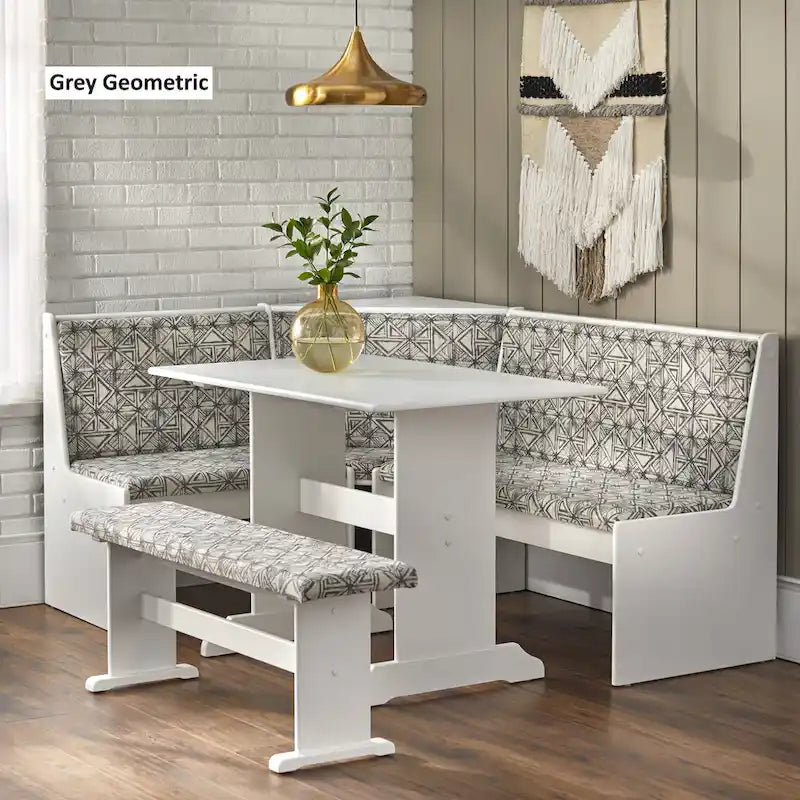 Ensemble de coin rembourré Lacey 3 pièces Simple Living