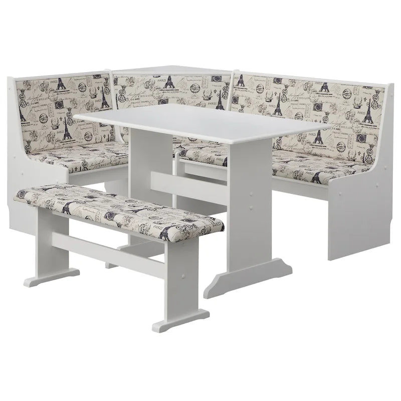 Ensemble de coin rembourré Lacey 3 pièces Simple Living