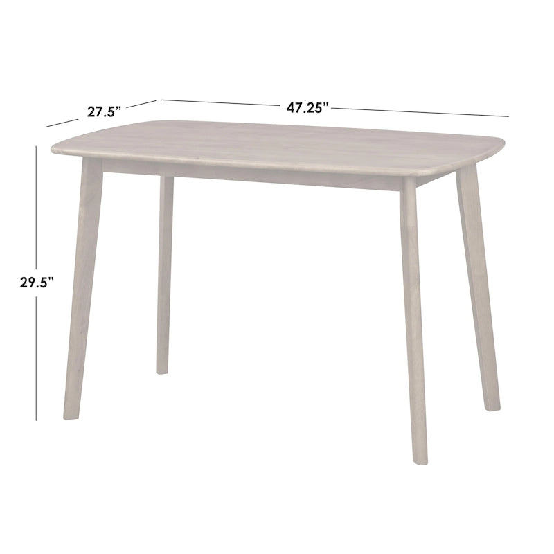 Ensemble de salle à manger 4 pièces en bois massif Nettie de Simple Living