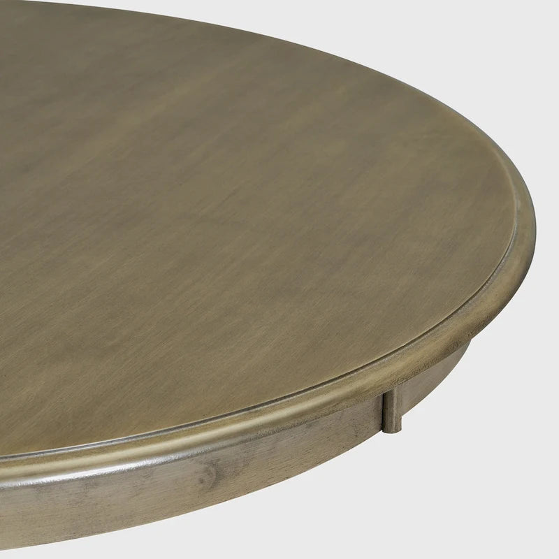 Ensemble table à manger ronde rétro 5 pièces